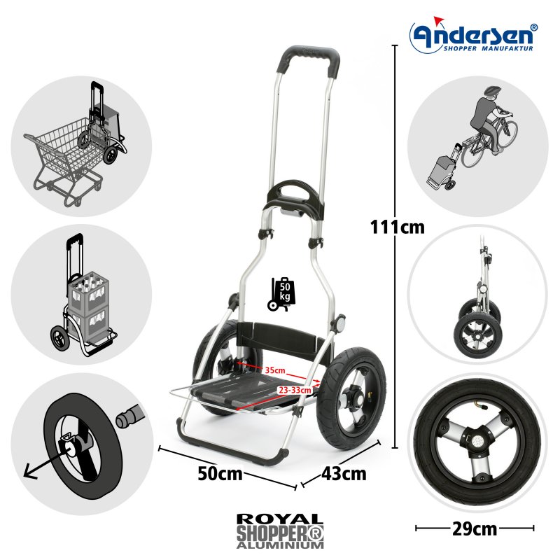 Andersen Royal Hydro 2.1 framifrån