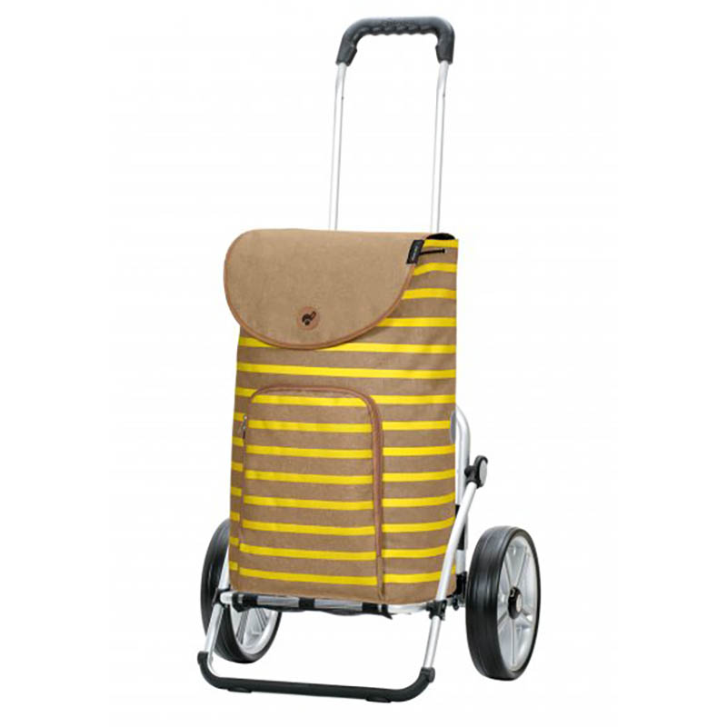 Andersen Shoppingvagn Royal Eske 25 cm kullagerhjul färgglad säck reflexer