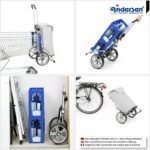 Royal Eske shoppingvagn hopfälld säck