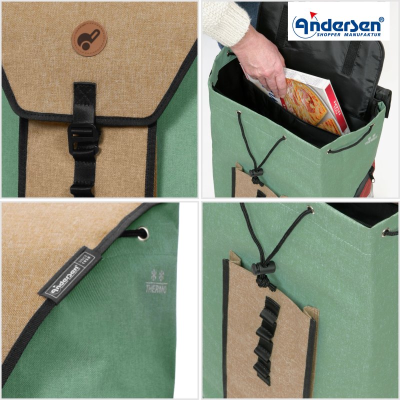 Andersen Oli.P 2.0 Beige hopfälld för förvaring