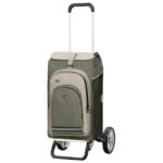 115-036-22 Andersen Shoppingvagn Alu Star Hydro 2.0-20 cm Hjul Silver Grå