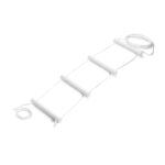 Vitility Repstege För Säng – vit repstege med fyra plasthandtag och ögla