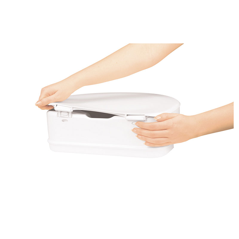 Toalettsitsförhöjare monterad på toalett