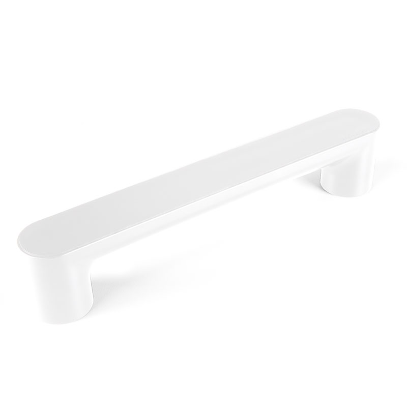 Vitility stödhandtag vit – modernt Pearl White stödhandtag i polerad plast med två fästpunkter