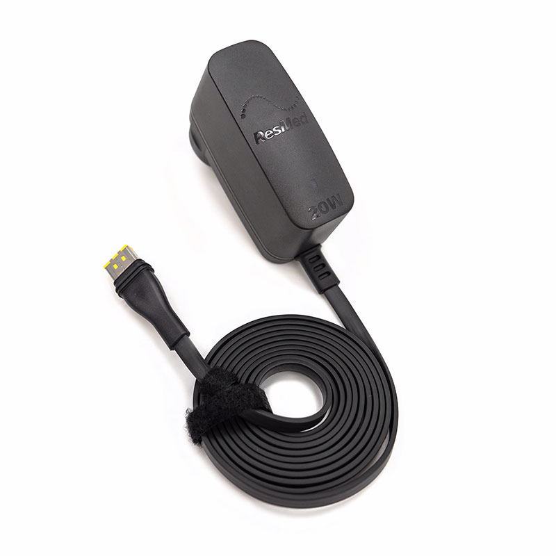 Resmed Nätadapter AirMini 20W nätadapter CPAP rese sömnapné adapter EU vägguttag