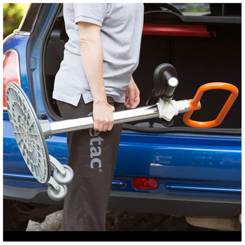 Turner Pro vridplatta i aluminium med stödhandtag