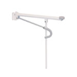 Etac Toalettarmstöd OptimaL väggmonterat uppfällbart stöd med stilren design