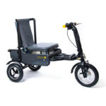 eFOLDi Explorer hopfällbar elscooter terräng stora hjul flyg resa