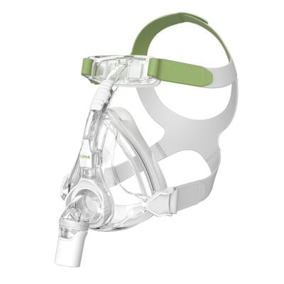 Löwenstein helmask Lena ventilationsterapi CPAP sömnapné behandling höga terapitryck