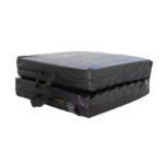 eFOLDi sittdyna monterad på elscooter