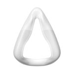 Löwenstein mjukdel Lena helmask CPAP, vit maskkudde med triangulär form