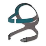 Löwenstein huvudband Cara näsmask – grått CPAP-mask huvudband justerbart med kardborrejustering