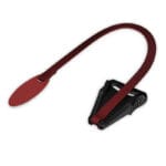 Löwenstein Quick Release dragsnöre – rött mesh-band med svart spänne och oval greppdel för snabblossning av Cara helmask