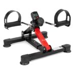 Timago DualTIM pedaltränare med fotöglor monterade för benträning