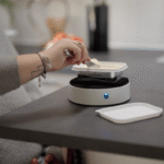 Easy-Up i praktisk användning med skål