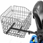 Vikbar korg mobilitetsskoter med universellt fäste – RBP tillbehör förvaring elscooter