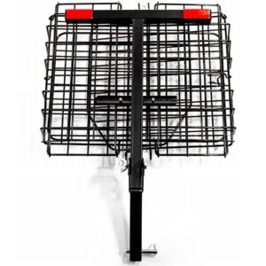 RBP skoterkorg hopfälld med röda reflexer och monteringsarm