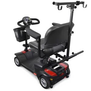 Rollatorhållare universal mobilitetsskoter med universellt fäste – RBP tillbehör transport rollator elscooter
