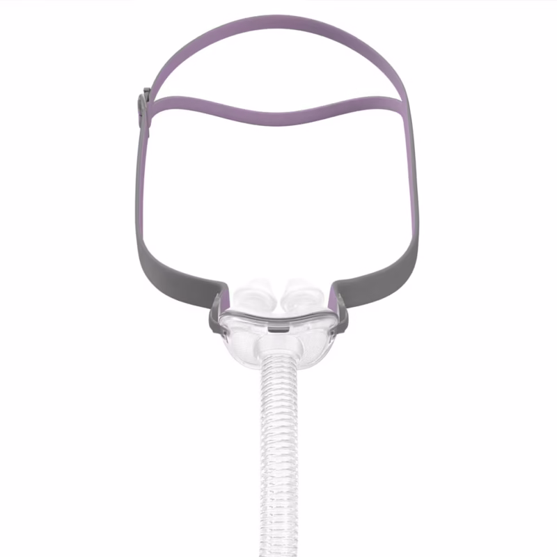 AirFit P10 For Her komplett paket AirFit P10 For Her med alla inkluderade delar och näskuddar