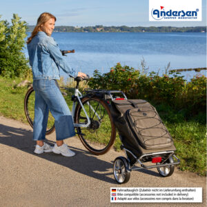 Andersen Royal Plus Fado oliv sedd snett framifrån