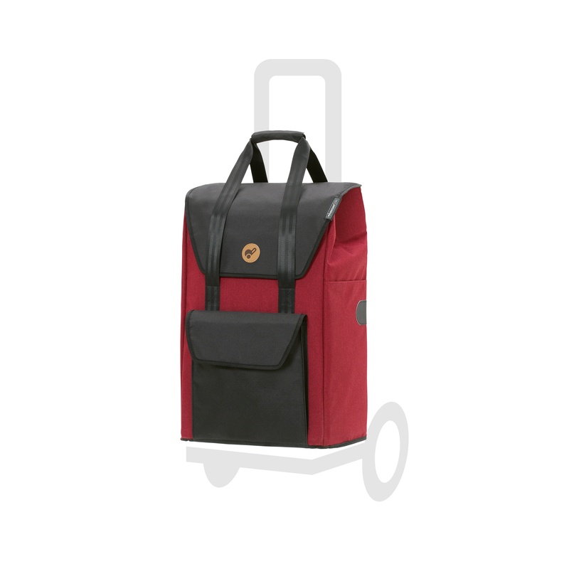 Andersen Väska Senta 2.0 Röd Andersen Väska Senta 2.0 Röd shoppingvagn-väska 49 liter med reflexer