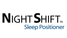 Night Shift logotyp Night Shift sömnpositionerare logotyp