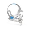 AirFit F20 helmask utan magneter – komplett mask med grått huvudband, genomskinlig mjukdel och knärör