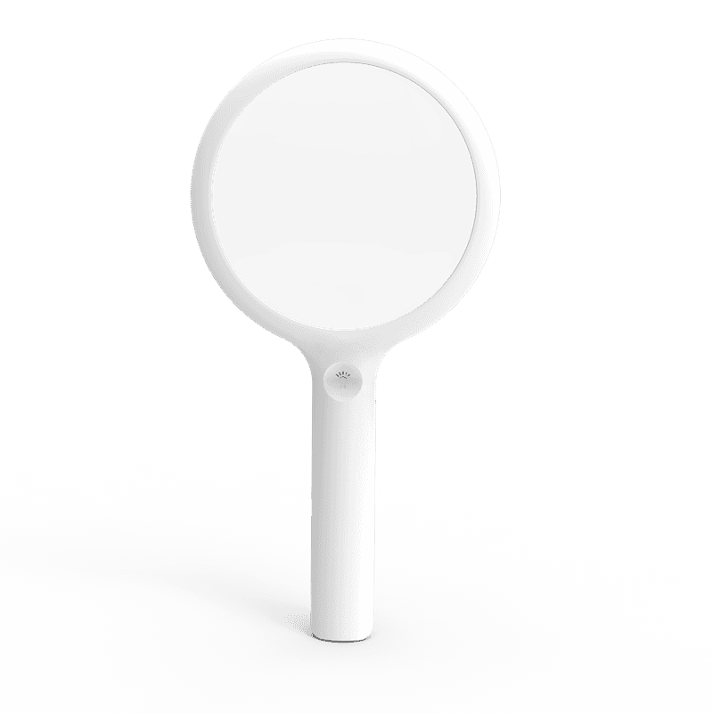 RBP Förstoringsglas Rund LED RBP förstoringsglas rund LED – vitt handhållet glas med stor lins för läsning och inbyggt uppladdningsbart batteri
