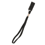 Gastrock Handledsband Svart Gastrock handledsband till käpp i svart – rem i flätad polyester med resår, finns i brun eller svart